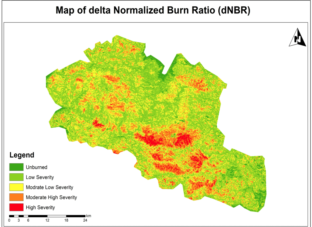 Why This Project Matters With increasing wildfire incidents worldwide, geospatial technologies play a crucial role in: Rapid damage assessment and response Efficient ecosystem restoration planning Long-term environmental monitoring Supporting climate resilience strategies Spatial Nexus delivers advanced geospatial intelligence solutions that transform satellite data into actionable insights for governments and environmental organizations.